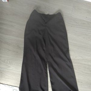 Wide leg black pants